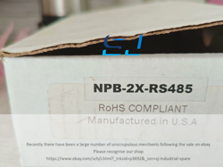 BRAND NEW HONEYWELL NPB-2X-RS485 MODULE NPB-2X-RS485#