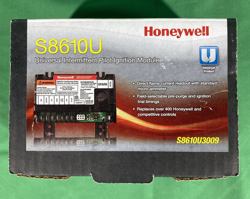 HONEYWELL S8610U3009 UNIVERSAL INTERMITTENT PILOT IGNITION MODULE IN BOX