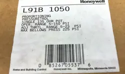 L91B1050  NEW HONEYWELL L91B 1050 PROPORTIONING PRESSURETROL IN BOX