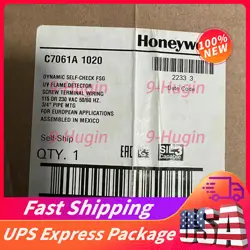 1PCS NEW SEALED HONEYWELL C7061A-1020 UV FLAME DETECTOR FREE SHIPPING