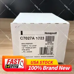 NEW HONEYWELL C7027A1023 FLAME DETECTOR SENSOR C7027A1023  FREE SHIP