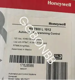 RM7800L1012 NEW HONEYWELL BURNER CONTROL RM7800L 1012 FEDEX OR DHL OR UPS