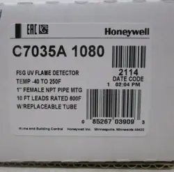 C7035A1080 UV FLAME DETECTOR C7035A1080 1PC HONEYWELL