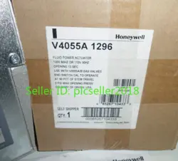 NEW HONEYWELL FLUID POWER GAS VALVE ACTUATOR V4055A1296 UPS OR FEDEX