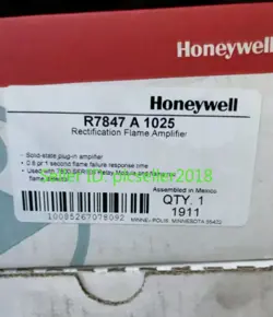 NEW HONEYWELL COMBUSTION CONTROLLER FLAME SIGNAL AMPLIFIER R7847A1025