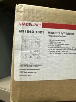 HONEYWELL M9184 D 1021 MODUTROL IV MOTOR **NEW**