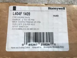 NEW IN BOX HONEYWELL L404F1409 PRESSURE SWITCH