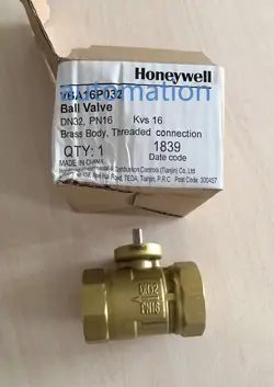 1 BRAND NEW HONEYWELL VBA16P032 TWO-WAY CONTROL BALL VALVE FREE SHIPPING