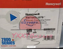 NEW HONEYWELL BURNER CONTROLLER WITH BOX RM7840L1075 RM7840L1075~