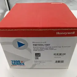 DHL EXPRESS NEW IN BOX HONEYWELL BURNER CONTROL RM7800L-1087 RM7800L1087