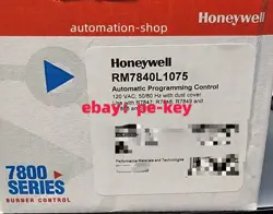 ONE HONEYWELL RM7840L1075BURNER