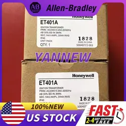 NEW SEALED ET401A (HONEYWELL IGNITION TRANSFORMER), FREE SHIPPING
