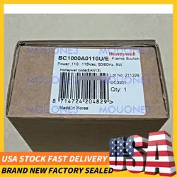 HONEYWELL BC1000A0110U/E COMBUSTION CONTROLLER - NEW SEALED, FREE SHIPPING