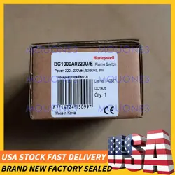 NEW FACTORY SEALED BC1000A0220U/E (HONEYWELL BURNER CONTROLLER), FREE SHIPPING