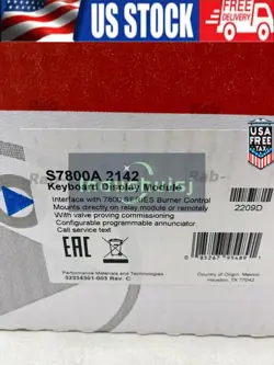 1PC S7800A 2142 NEW HONEYWELL S7800A2142 KEYBOARD DISPLAY MODULE 85267954891