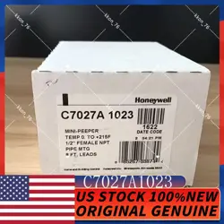 HONEYWELL C7027A1023 FLAME DETECTOR SENSOR - NEW SEALED, FREE SHIPPING