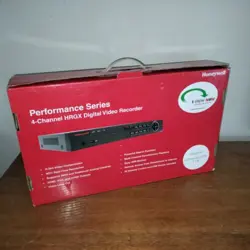 HONEYWELL HRGX41 / HRGX41  4-CHANNEL HRGX DIGITAL VIDEO RECORDER