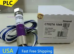 NEW HONEYWELL C7027A1049 C7027A-1049 FLAME DETECTOR SENSOR EXPEDITED SHIPPING 1P