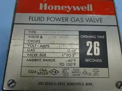 GAS VALVE 120V