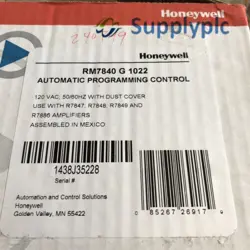 HONEYWELL RM7840G1022 NEW IN BOX EXPEDITED SHIP