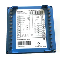 NEW IN BOX HONEYWELL EC7850A 1072 230V MOD 2 SEC PURGE BURNER CONTROLLER