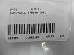 HONEYWELL S7800A 1001 BURNER CONTROL KEYBOARD DISPLAY MODULE
