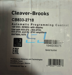 PROGRAMMABLE BURNER CONTROL