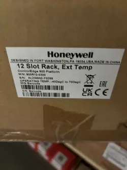 HONEYWELL 900R12R-0200 12 SLOT RACK REDUNDANT POWER 8285-3FE