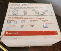 HONEYWELL AT72D1683 MULTI-MOUNT CONTROL CIRCUIT TRANSFORMER CLASS 2
