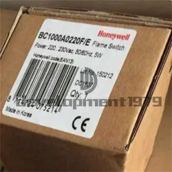 ONE NEW HONEYWELL BC1000A0220F/E FLAME DETECTOR CONTROLLER
