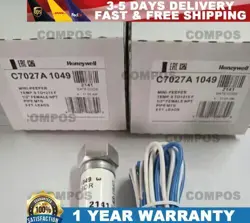 NEW IN BOX ORIGINAL HONEYWELL C7027A1049 C7027A-1049 FLAME DETECTOR SENSOR