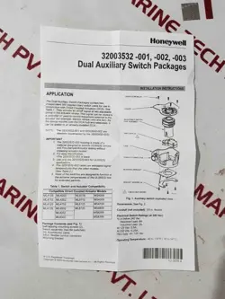 AUXILIARY SWITCH PACKAGE
