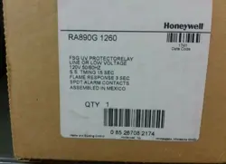 ORIGINAL NEW HONEYWELL RA890G1260 PROTECTORELAY FLAME RELAY RA890G 1260