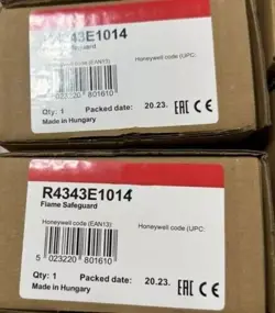 HONEYWELL R4343E1014 FLAME CONTROLLER R4343E 1014 RELAY FLAME DETECTO