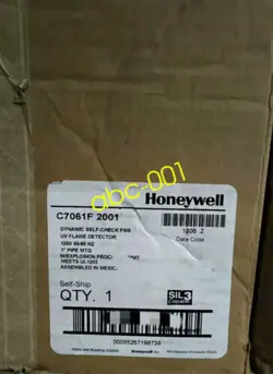 EXPEDITED SHIPPING DHL FEDEX HONEYWELL C7061F 2001 UV FLAME DETECTOR C7061F 2001