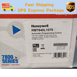 RM7840L1075 HONEYWELL BURNER CONTROLLER EXPEDITED SHIPPING RM7840L1075 NEW ZY