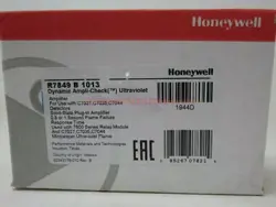 ONE NEW HONEYWELL R7849 B 1013 ULTRAVIOLET FLAME AMPLIFIER R7849B1013