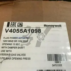 1PC NEW HONEYWELL V4055A1098 POWER GAS VALVE ACTUATOR V4055A 1098