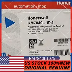 RM7840L1075 NEW FACTORY SEALED HONEYWELL BURNER CONTROL RM7840 L1075