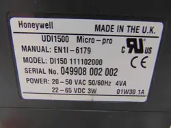 HONEYWELL UDI1500 SWITCH