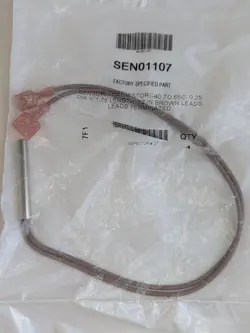 SENSOR THERMISTOR, -40 TO 65C, 0.25 DIA SEN01107