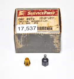 SERVICE FIRST TRANE ORF0272 PILOT BURNER ORIFICE