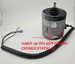 FAN MOTOR CKDMUC4T4TXC+D