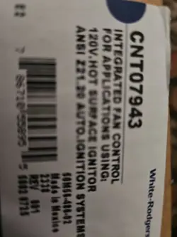 CONTROL BOARD CNT07943