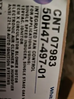 TRANE CONTROL BOARD  NEW