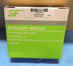 NEW GENUINE TRANE HVAC SFSWT03535 AUXILIARY SWITCH FOR 2SPDT 20A-60A CONTACTORS