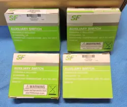 LOT 4 GENUINE TRANE HVAC SFSWT03535 AUXILIARY SWITCH FOR 2SPDT 20A-60A CONTACTOR