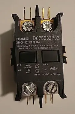 OEM HOMER TRANE D675532P02 CONTACTOR HVAC USA SELLER TESTED WORKING