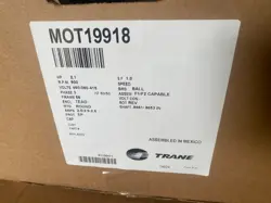 GENUINE TRANE MOT19918 MOTOR REGAL SYMAX-I 56 ASSEMBLY (NEW)