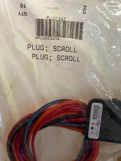 PLU01347 TRANE SCROLL COMPRESSOR PLUG (NEW)